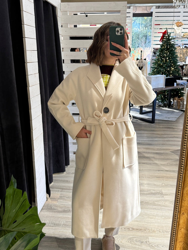 Brend - Cappotto lungo con cinta - GiuGiò | Shop online