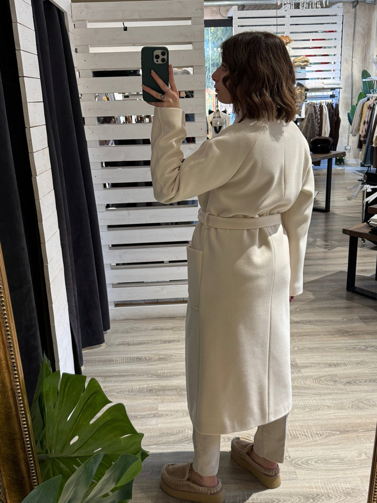 Brend - Cappotto lungo con cinta - GiuGiò | Shop online