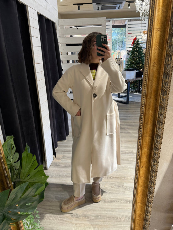 Brend - Cappotto lungo con cinta - GiuGiò | Shop online