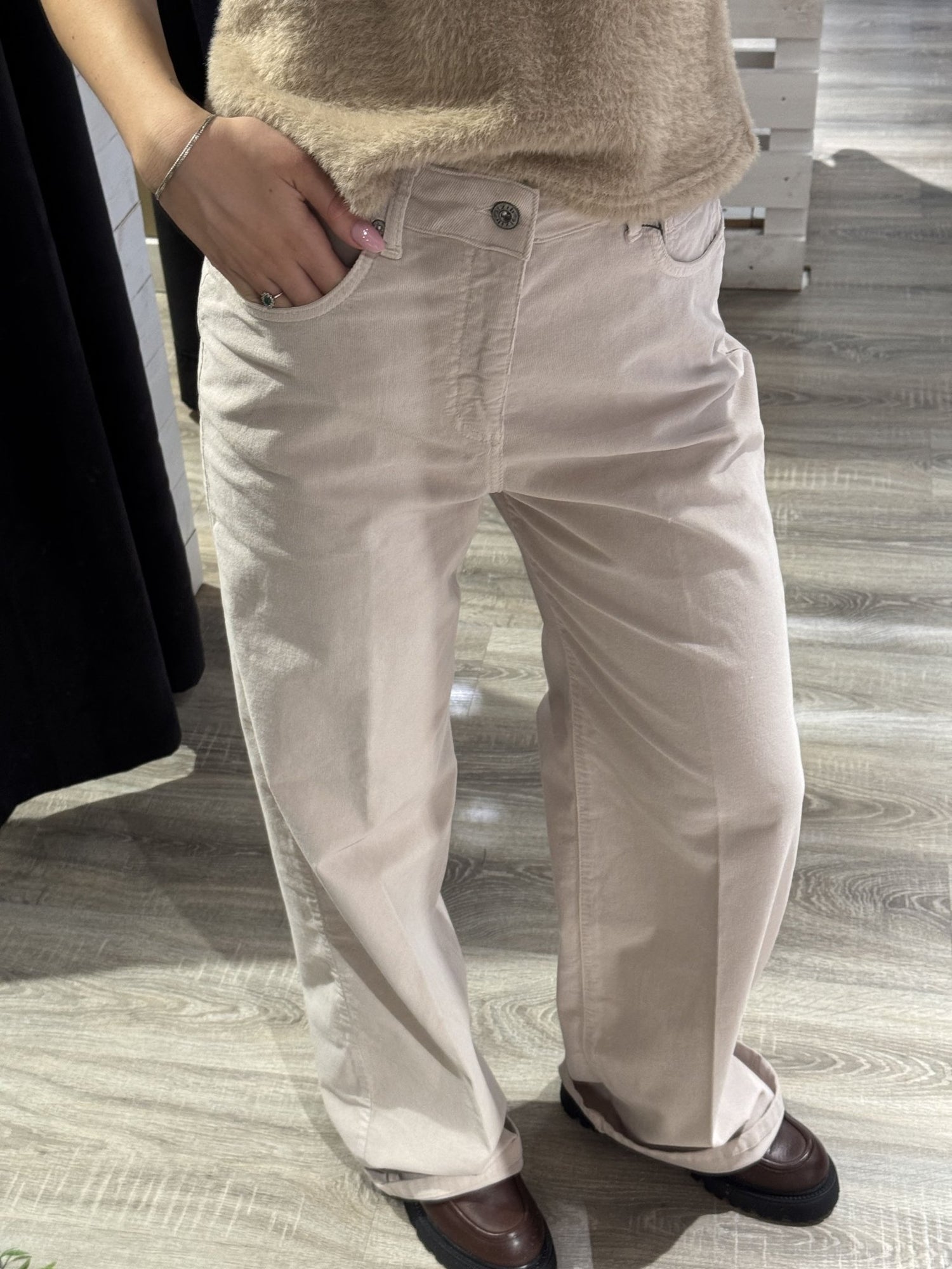 Dixie - Pantaloni costa di velluto - Giugioshop