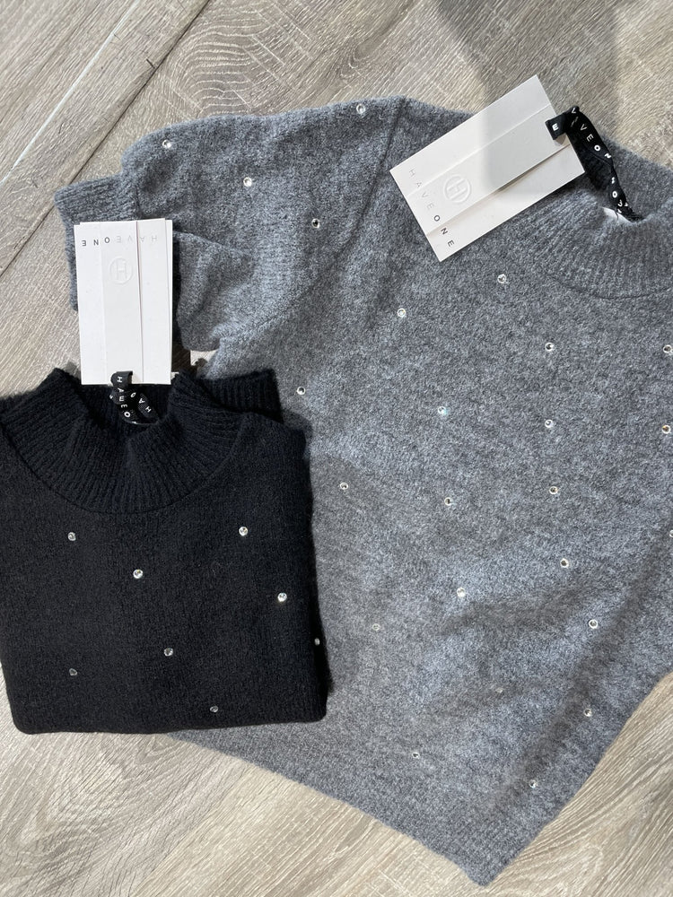 HaveOne - Maglione con strass - GiuGiò | Shop online