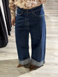 Jeans Giusi con maxi risvolto Tensione IN - GiuGiò | Shop online