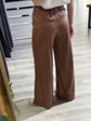 Pantalone ecopelle gamba dritta Dixie - GiuGiò | Shop online