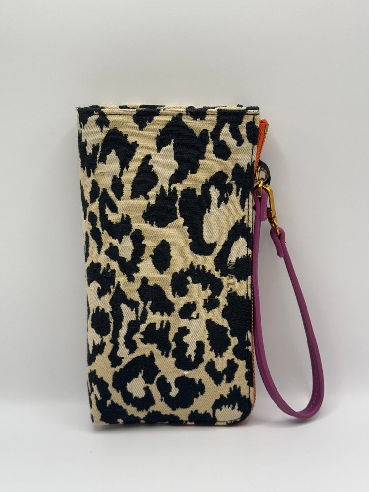 Portafoglio Bloom animalier viola Nalì - GiuGiò | Shop online