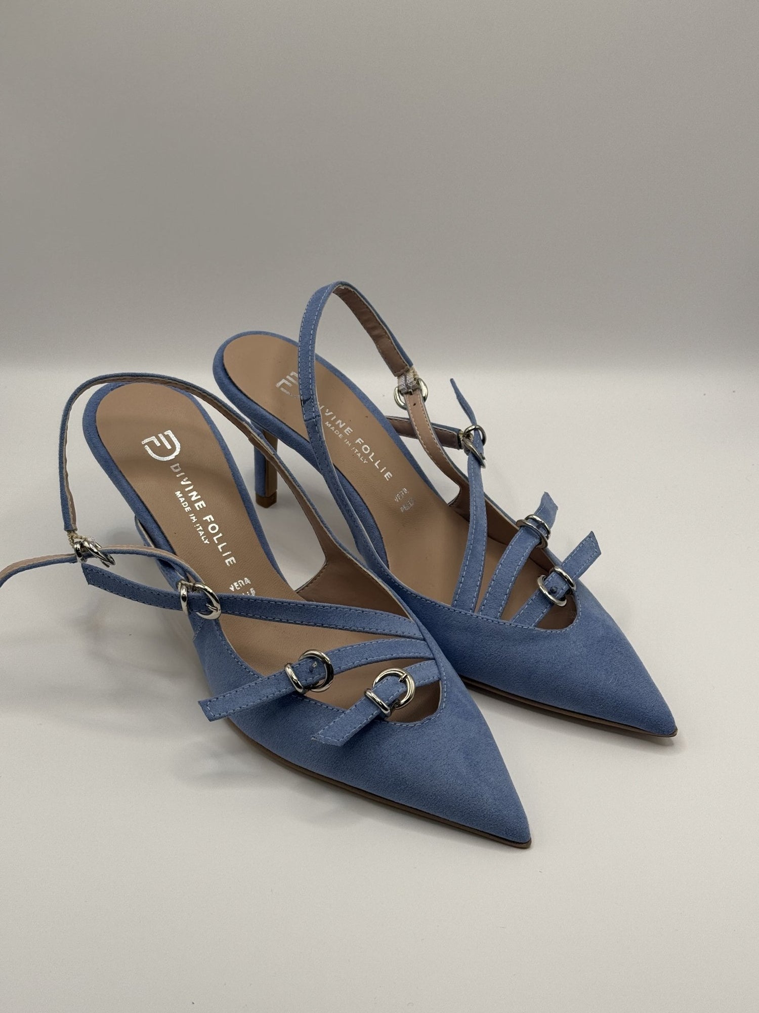 Slingback con fibbiette Divine Follie - GiuGiò | Shop online