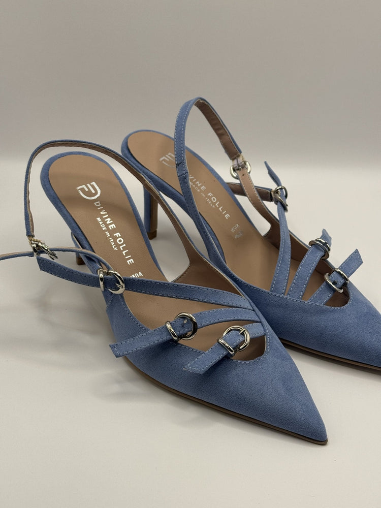 Slingback con fibbiette Divine Follie - GiuGiò | Shop online